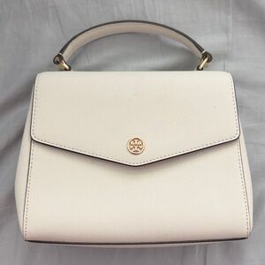 Tory Burch Cream Satchel